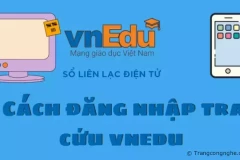 Cách đăng nhập tra cứu vnedu nhanh chóng và đơn giản trên máy tính/điện thoại
