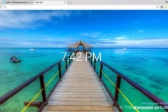 Hướng dẫn thiết lập hình nền 360 độ cho tab mới Chrome