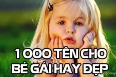 1000 tên cho bé gái hay đẹp, DIỆU ANH, PHI YẾN, MINH CHÂU, NGỌC DIỆP