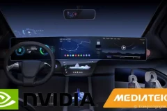Nhà sản xuất chip MediaTek hợp tác cùng Nvidia đưa công nghệ AI lên mọi loại ô tô