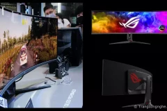 Computex 2023: Màn hình cong ROG Swift OLED 49 inch 1800R, trang bị tản nhiệt tuỳ biến