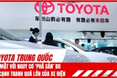 Toyota tại Trung Quốc đối mặt với nguy cơ ‘phá sản’ do sự cạnh tranh quá lớn của xe điện