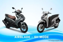 Honda Air Blade và Honda Sh Mode nên mua xe nào là tốt nhất?