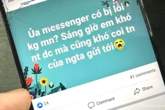 Sự cố ứng dụng Messenger tại Việt Nam: Người dùng không thể xem và trả lời tin nhắn