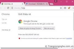 Khắc phục lỗi "code 7: 0x80040905" khi cập nhật Google Chrome