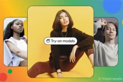 Google tích hợp AI tạo tính năng "thử đồ trực tuyến" cho ngành bán lẻ thời trang