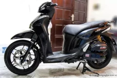 Honda Sh Mode độ khá đẹp và vô cùng hầm hố