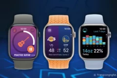 Người dùng có thể phải học lại cách sử dụng Apple Watch chạy WatchOS 10