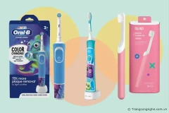 Top 5 bàn chải điện phù hợp nhất cho trẻ dưới 6 tuổi
