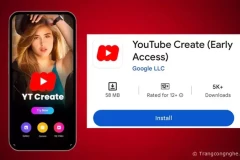 Ứng dụng chỉnh sửa video Youtube Create sắp ra mắt nhằm cạnh tranh với CapCut?