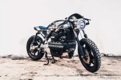 Ngắm nhìn BMW K100 Cafe Racer mang đậm chất quân đội