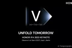 Honor Magic V2 không phải chiếc điện thoại gập duy nhất được Honor ra mắt vào tháng 9