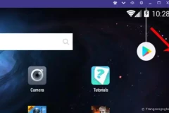 Kích hoạt tính năng sao chép dữ liệu giữa máy tính và giả lập