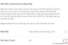 Bật xác minh 2 bước cho Gmail, gửi mã xác nhận về điện thoại khi đăng nhập