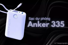 Anker mở bán sạc dự phòng tích hợp giá đỡ điện thoại và cáp USB-C, giá khoảng 750 nghìn