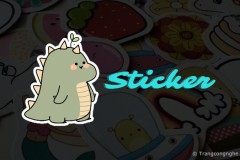 Sticker là gì? Hướng dẫn cách tự thiết kế Sticker "xinh xẻo" cực dễ trên Canva