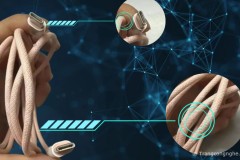 Cận cảnh thiết kế cáp USB-C sắp ra mắt trên iPhone 15 series của Apple