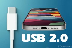 Cáp USB-C đi kèm iPhone 15 series có thể bị giới hạn ở tốc độ tiêu chuẩn USB 2.0