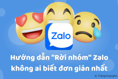 Hướng dẫn "Rời nhóm" Zalo không ai biết đơn giản nhất