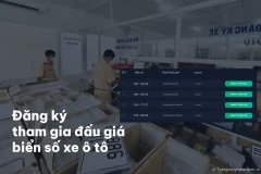 Hướng dẫn đăng ký tham gia đấu giá biển số xe ô tô