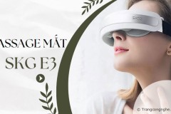 Đánh giá máy massage mắt SKG E3: Công nghệ nén nhiệt Châu Âu, nghe nhạc qua Bluetooth