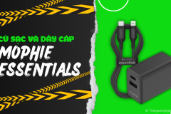 Đánh giá combo củ sạc và dây cáp Mophie Essentials cao cấp cho iPhone