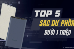 Top 5 sạc dự phòng dưới 1 triệu dung lượng khủng đáng mua nhất 2023