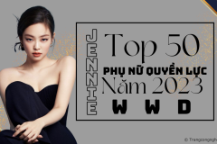 Jennie (BLACKPINK) lọt danh sách 50 phụ nữ quyền lực năm 2023 của Women’s Wear Daily (WWD)