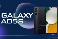 Ảnh render Vua Android giá rẻ Galaxy A05s: Thiết kế mặt lưng hiện đại, nút nguồn kiêm cảm biến vân tay