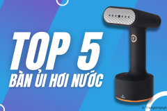 Top 5 bàn ủi hơi nước cầm tay nhỏ gọn, giá rẻ đáng mua nhất năm 2023 