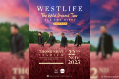 Giá vé chính thức và cách mua vé concert The Wild Dreams Tour của Westlife