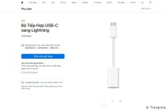 Apple bán đầu chuyển Lightning cũ sang USB-C giá gần 1 triệu đồng