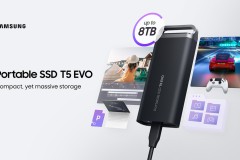 Samsung giới thiệu SSD T5 EVO, dung lượng lưu trữ tới 8TB, giá từ 4.6 triệu đồng