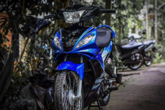 Exciter 135 độ up áo Spark cùng vài phụ kiện đồ chơi