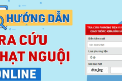 Các cách kiểm tra thông tin xử phạt giao thông (Phạt nguội) trên toàn quốc