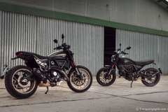 Ducati giới thiệu phiên bản nâng cấp Scrambler 800 Full Throttle và mẫu Icon Dark mới