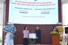 VinaCapital chính thức niêm yết hai quỹ ETF chiến lược tại HOSE