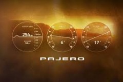 Mitsubishi giới thiệu mẫu Pajero mới với đồng hồ đa chức năng