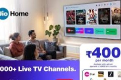 Jio Home ra mắt gói dịch vụ truyền hình và giải trí mới chỉ với 400 rupee