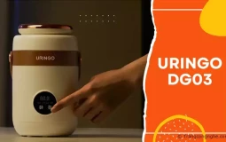 Review nồi cơm điện mini nội địa Trung URINGO DG03, siêu tiện dụng cho dân văn phòng