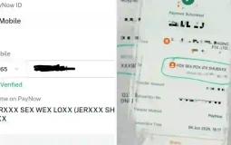 Người dùng PayNow phàn nàn vì tên hiển thị thành từ ngữ không phù hợp