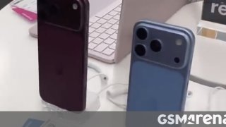 Video rò rỉ hé lộ iPhone 18 Pro Max màu Dark Cherry và 18 Pro màu Blue