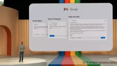 Ra mắt tính năng AI tự động trả lời email của Gmail
