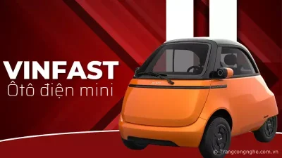 VinFast sẽ ra mắt xe điện siêu nhỏ: Đẹp mắt và tiện ích với mức giá hợp lý