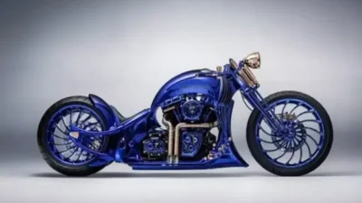 Harley-Davidson Blue Edition là mô tô đắt đỏ nhất thế giới với giá 44,4 tỷ đồng
