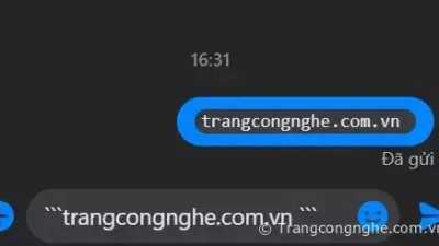 Cách chat chữ tạo kiểu trong Facebook Messenger