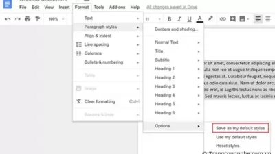 Hướng dẫn thay đổi font mặc mặc định trong Words và Google Docs