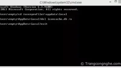 Lấy lại biểu tượng dưới thanh taskbar trong Windows 7