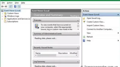 Hướng dẫn sử dụng Event Viewer trên Windows 10