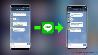 Đăng nhập Line trên máy mới mà không bị mất những tin nhắn cũ